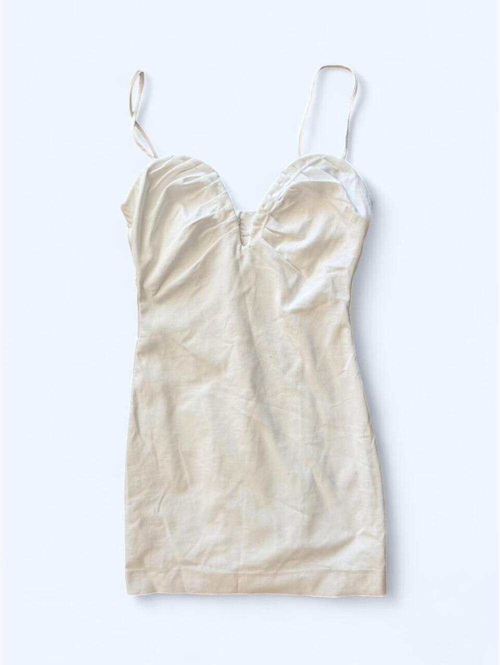 Zara white mini dress in a S